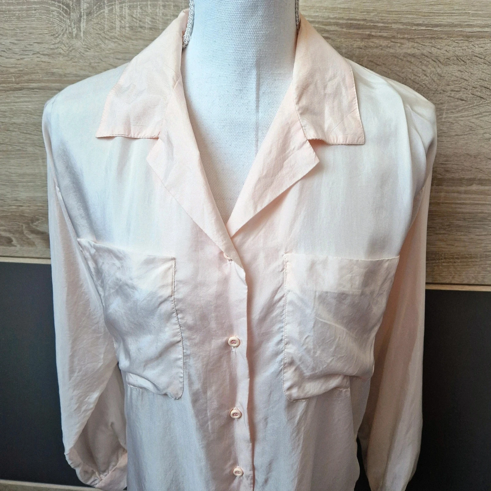 Camisa leve em seda – photo 2